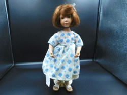 12'' KATY PORCELAIN 2000 BOYDS BEAR JULIE GOOD KRUGER DOLL ORIGINAL,STAND